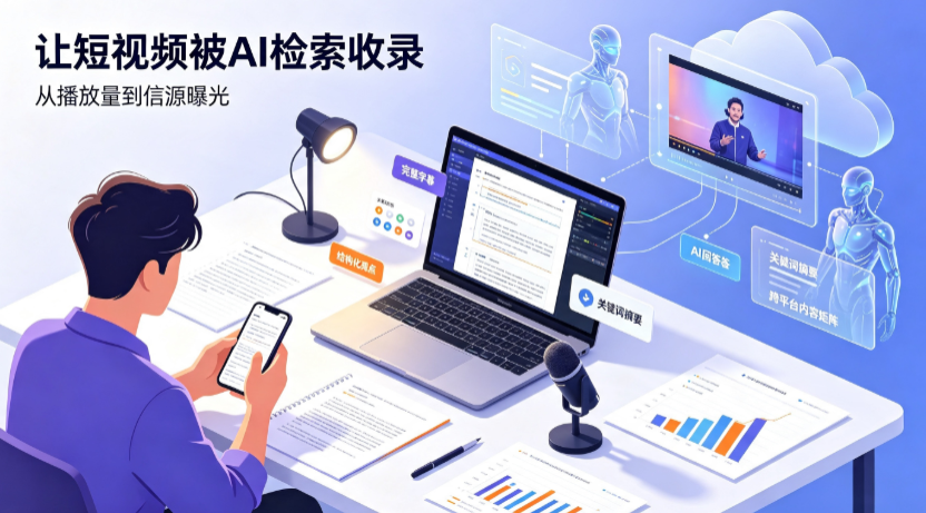 温州短视频创作者新必修课：吃透 GEO 优化，让抖音内容被豆包、DeepSeek、元宝智能体收录